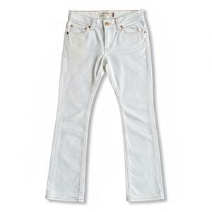 VTG Y2K Levi’s Low Rise Bootcut Jeans White Womens